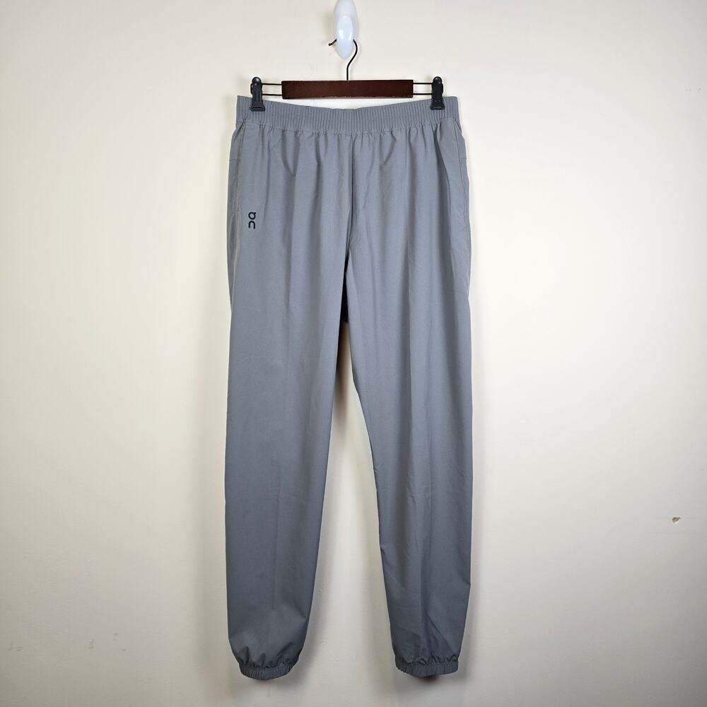 On Cloud Focus Pants Womens Size M Rock Gray Joggers Yoga Running Everyday